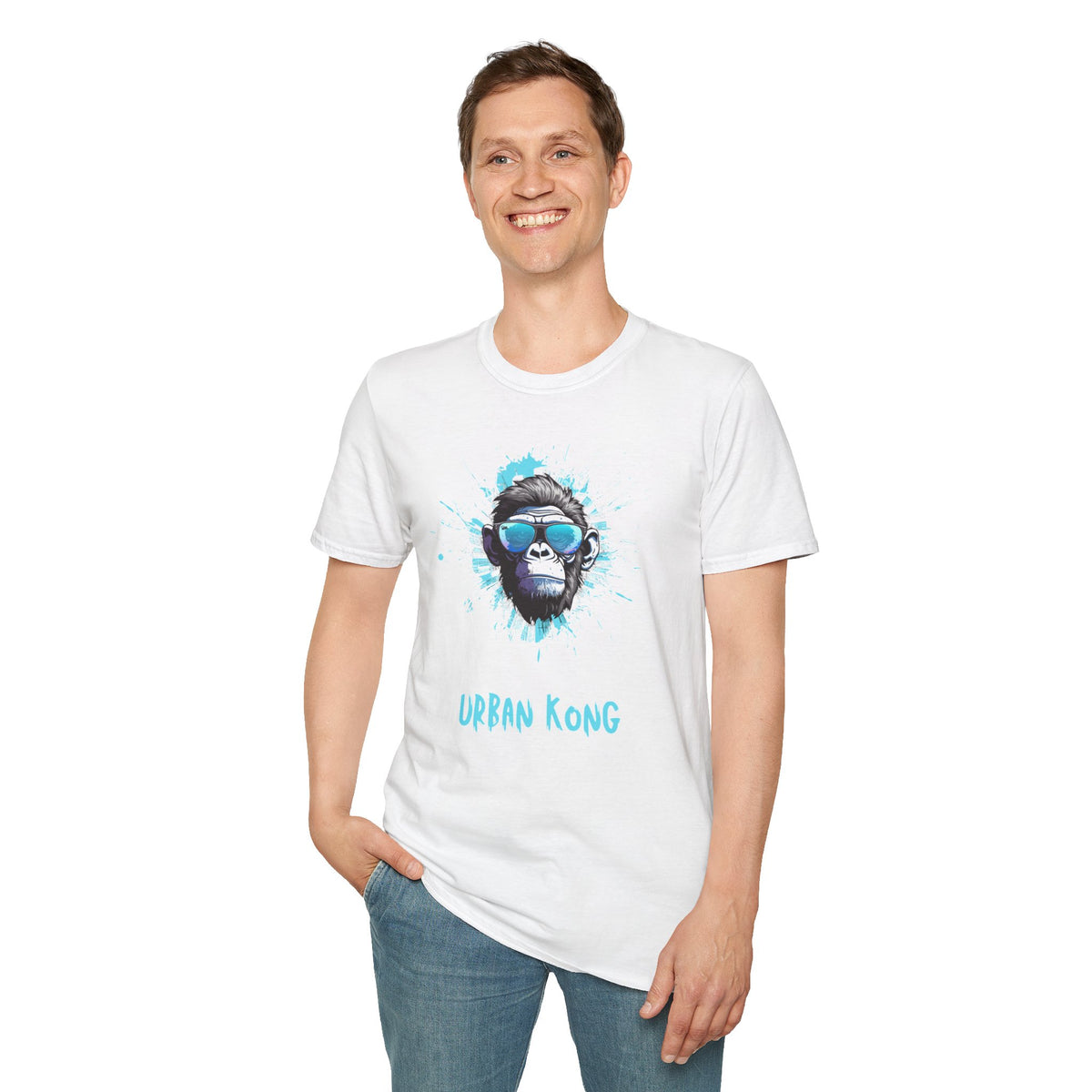 Urban Kong Graphic T-Shirt — Cool Sunglasses Monkey Streetwear Tee