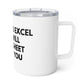 Insulated Coffee Mug – "When You Excel They Will Spreadsheet About You" Travel Tumbler, Funny Office Gift for Coworkers & Accountants