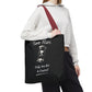 Time Flies Motivational Tote Bag
