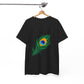 Peacock Feather Tee — Vibrant Nature Graphic T-Shirt - Conscience Garment