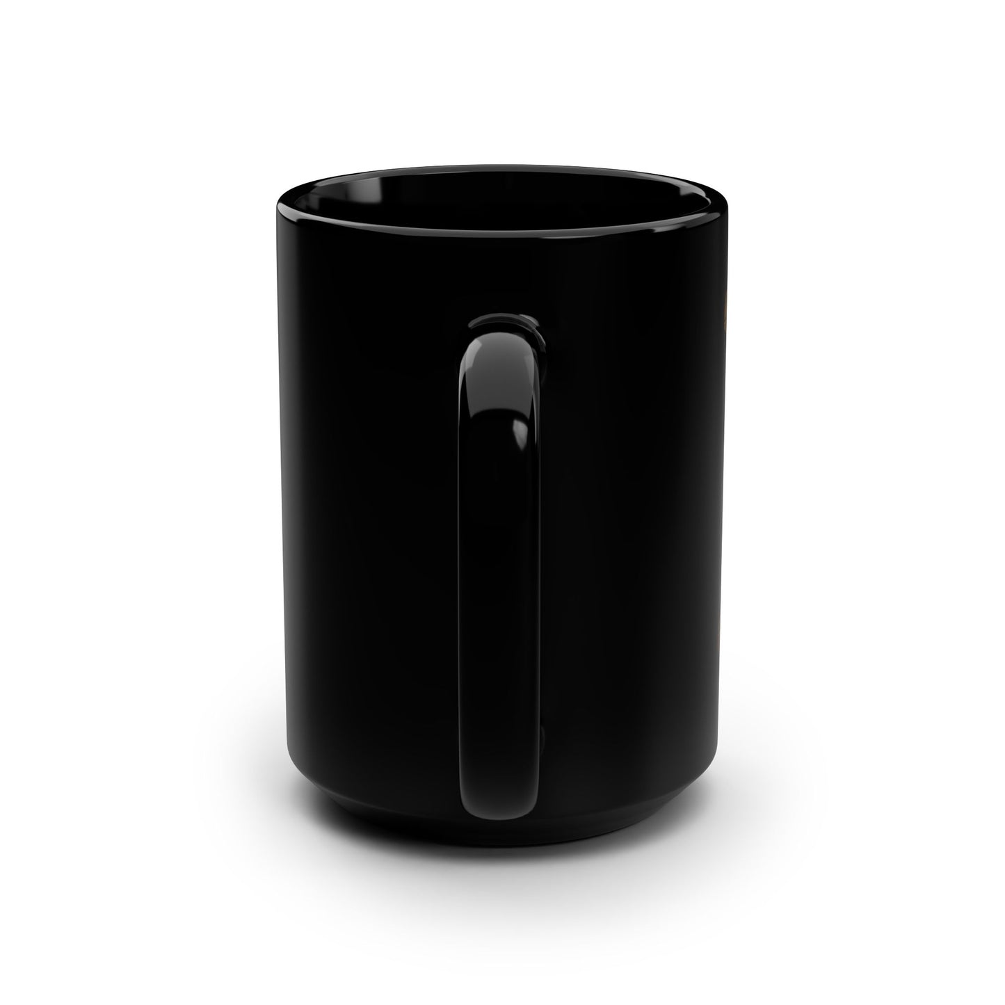 Jamaica Flag Black 15oz Mug — Distressed Brick Print Coffee Cup