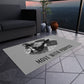 Outdoor Rug — "Move With Purpose" Chess Pawn Motivational Doormat