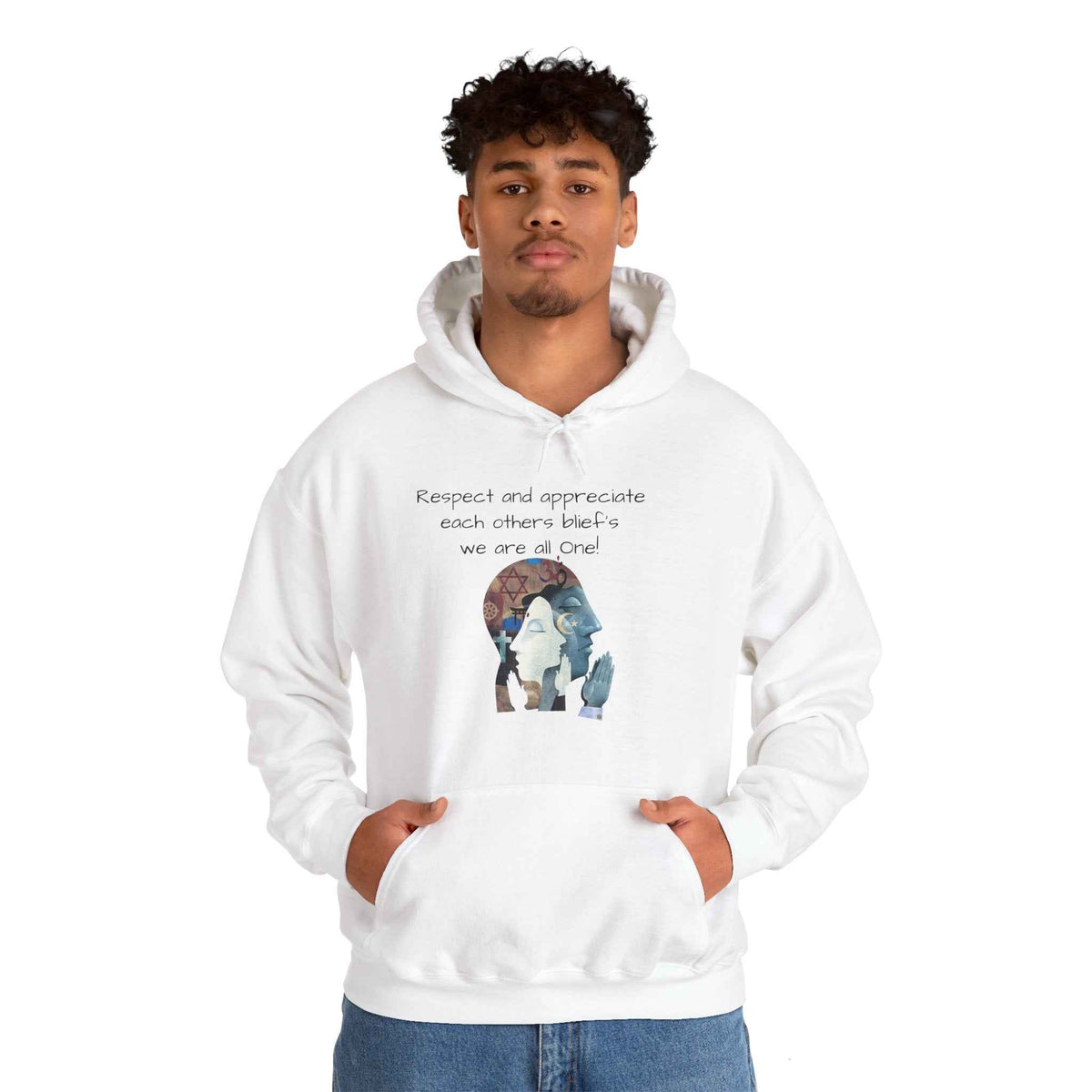 Seeing Each Other as Equal, Hoodie