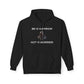 Be a Warrior Not a Worrier Inspirational Hoodie
