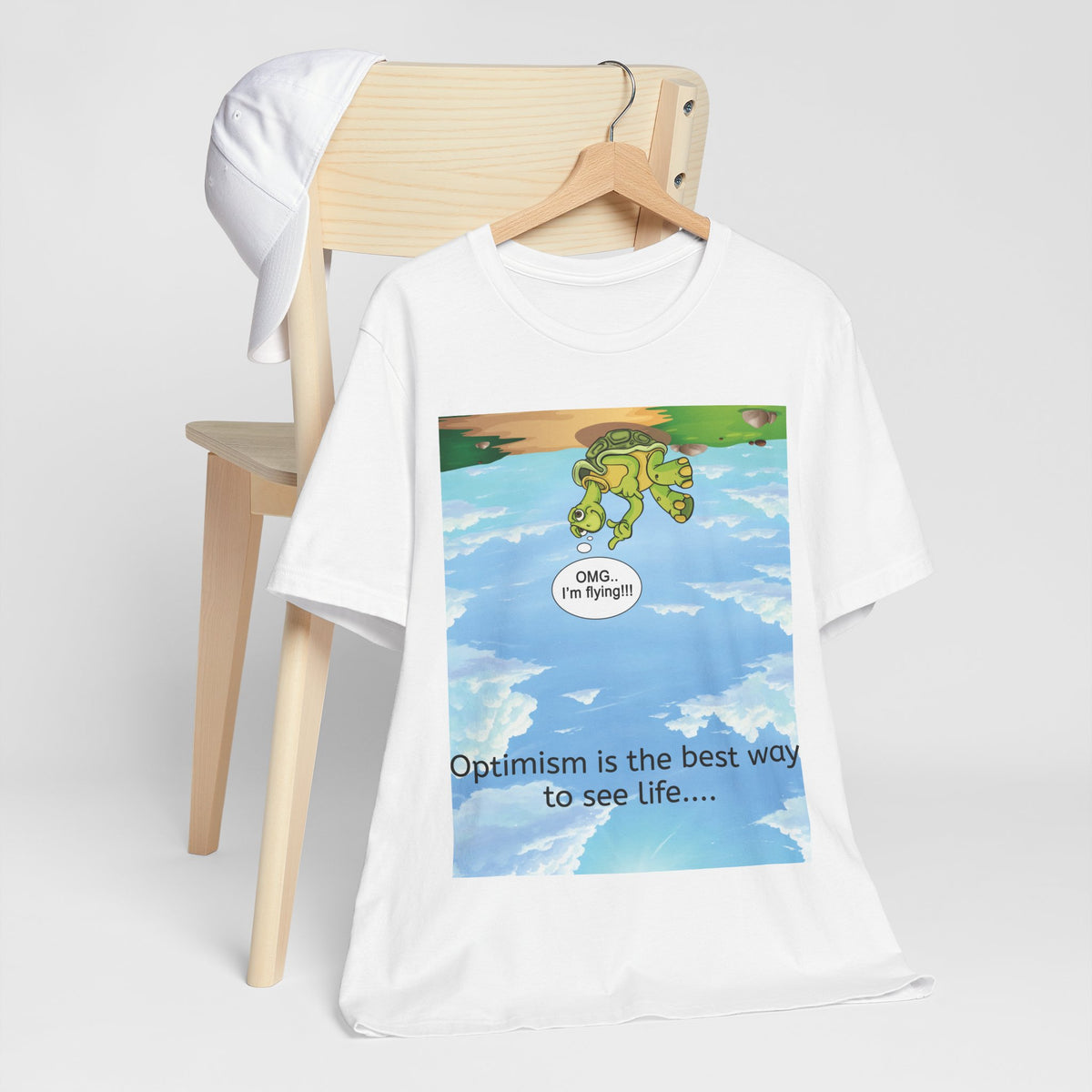 Optimistic Tortoise T-shirt - Conscience Garment