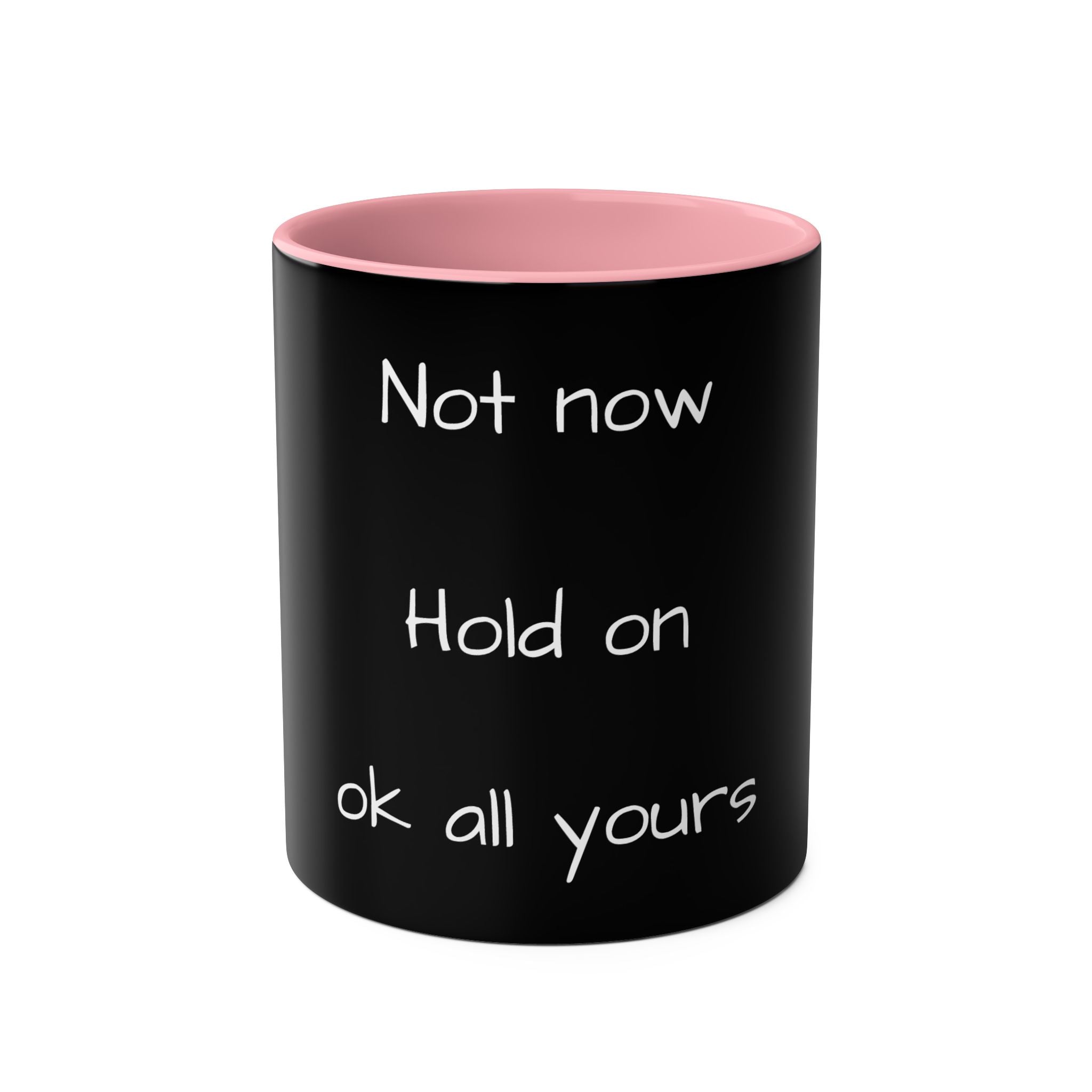 Don't speak, let me finish, Mugs, 2 tone, Birthday Gift, Mindfulness, Motivational, Inspirational, Conscience Garment, Coffee, Tea, Funny