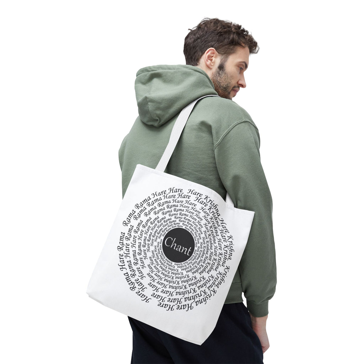 Hare Krishna Chant Mantra Meditation Tote Bag