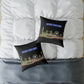 Mind The Gap Skyline Pillow — Neon London Decorative Throw Pillow