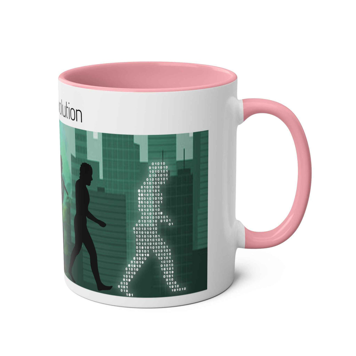 Evolution Coffee Mug Two-Tone 11oz