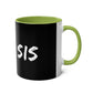 Top Sister Two-Tone Coffee Mug - Conscience Garment