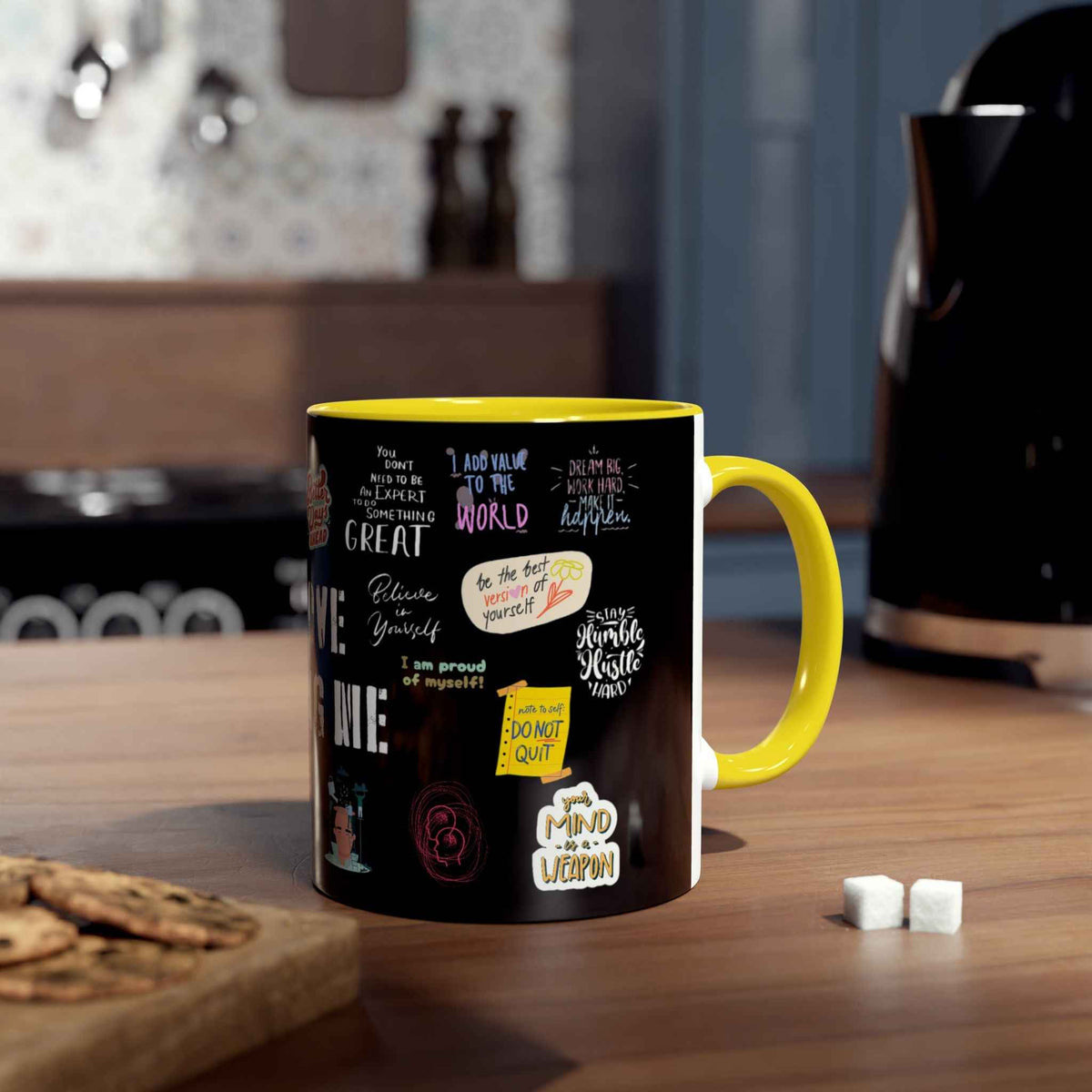 Love Yourself Two-Tone Coffee Mug, 11oz