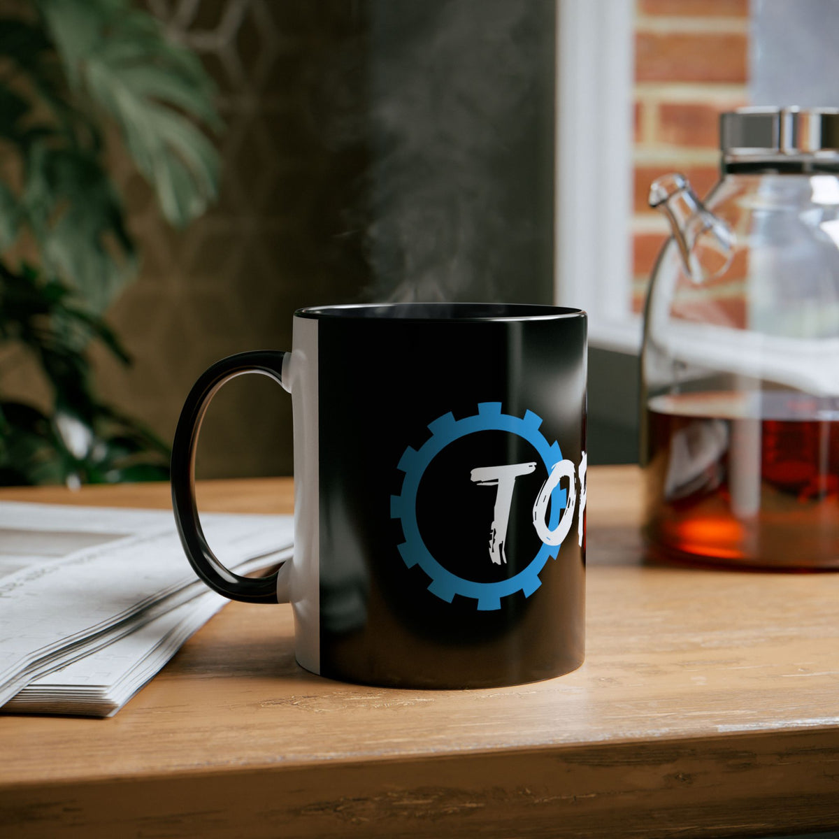 Top Bro Coffee Mug - Two-Tone, 11oz