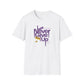 Never Give Up Inspirational T-Shirt — Motivational Graphic Tee