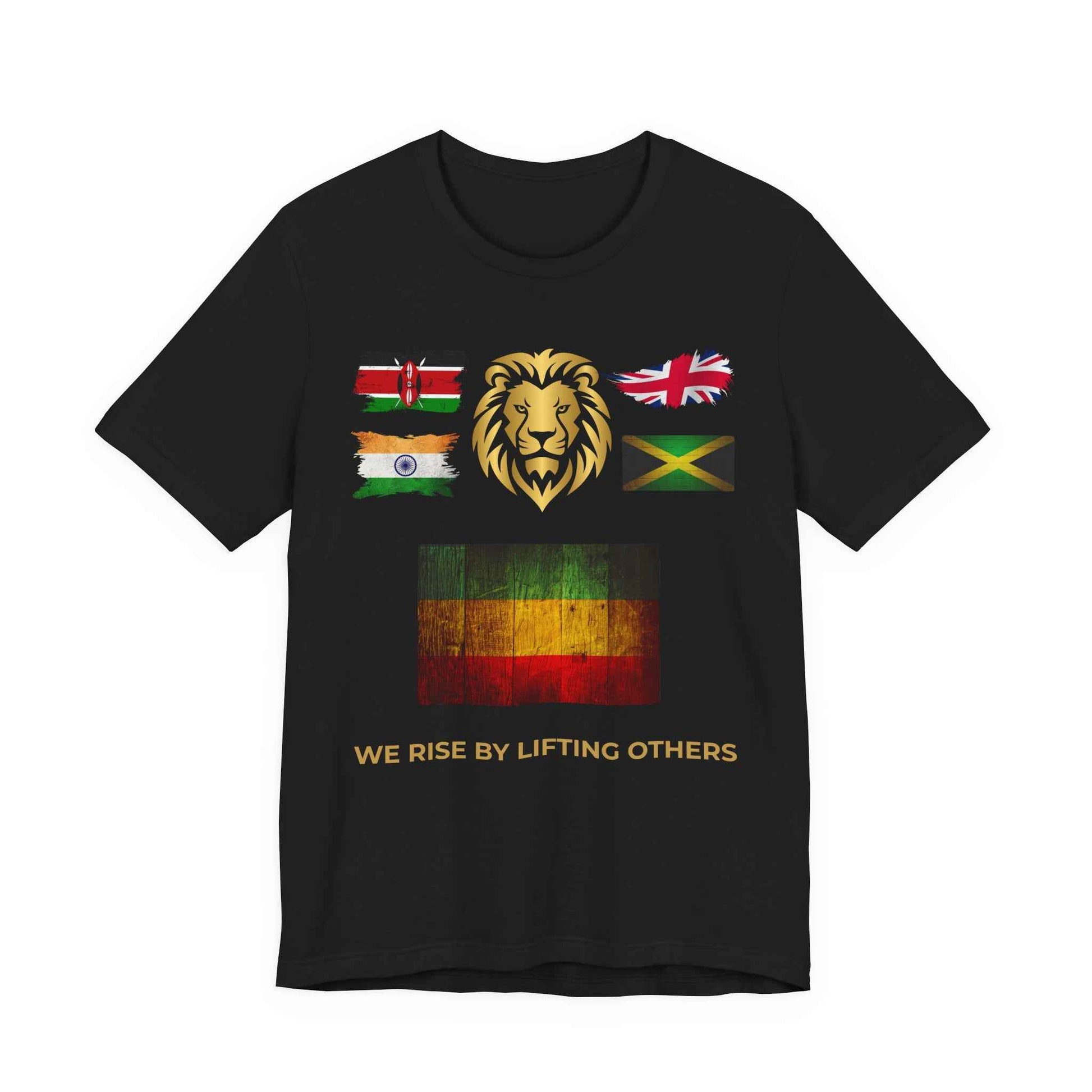 Reggae Lion Flag T-Shirt — Reggaeland 2026 Concert Tee