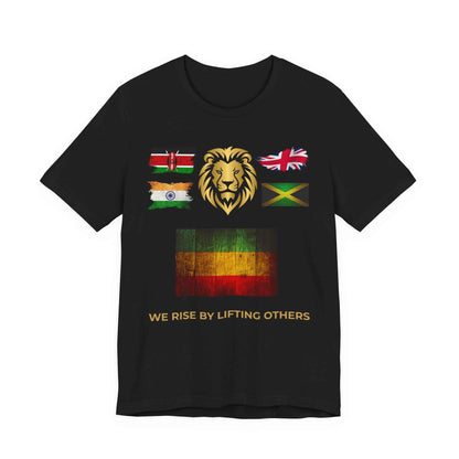 Reggae Lion Flag T-Shirt — Reggaeland 2026 Concert Tee