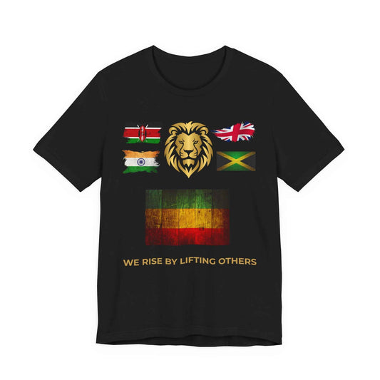 Reggae Lion Flag T-Shirt — Reggaeland 2026 Concert Tee