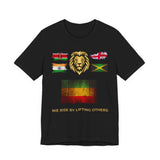 Reggae Lion Flag T-Shirt — Reggaeland 2026 Concert Tee
