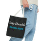 Stay Humble Hustle Hard Motivational Tote Bag