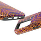 Purple-Gold Snake Skin Magnetic Impact Case