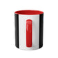 Love Yourself Two-Tone Coffee Mug, 11oz - Conscience Garment
