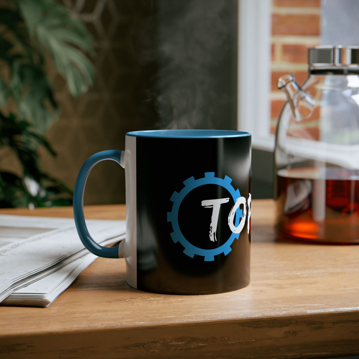 Top Bro Coffee Mug - Two-Tone, 11oz