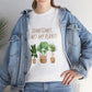 Plant Lover's Tee, Sometimes I Wet My Plants Shirt, Unisex Cotton Tee, Gardener Gift, Eco-Friendly Apparel - Conscience Garment