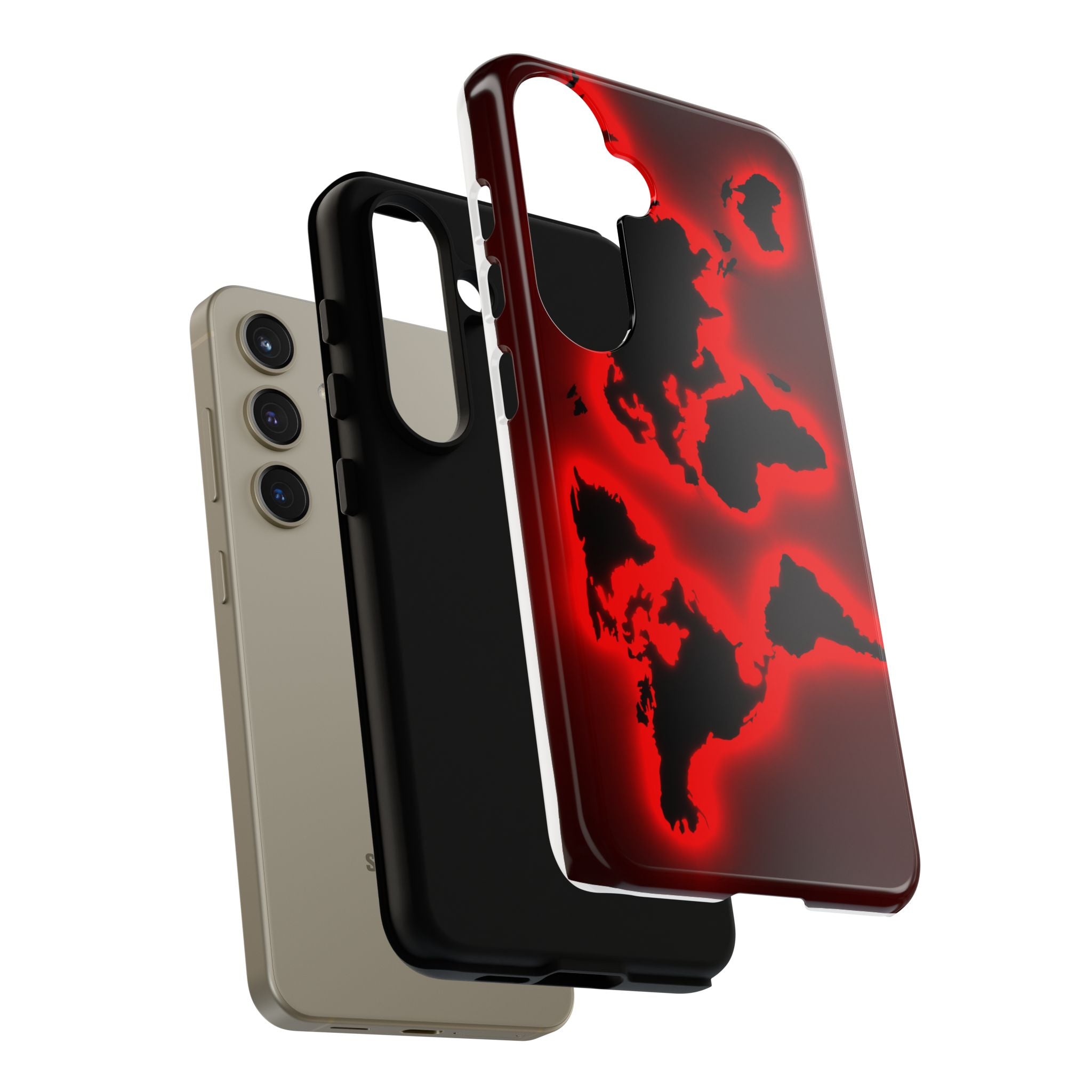 Tough Phone Cases, The World in your hands,