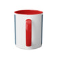 Motivational Two-Tone Mug - Be Different Design, 11oz - Conscience Garment