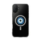 Clear Magnetic Phone Case with Evil Eye Design — Protective MagSafe-Compatible iPhone Cover