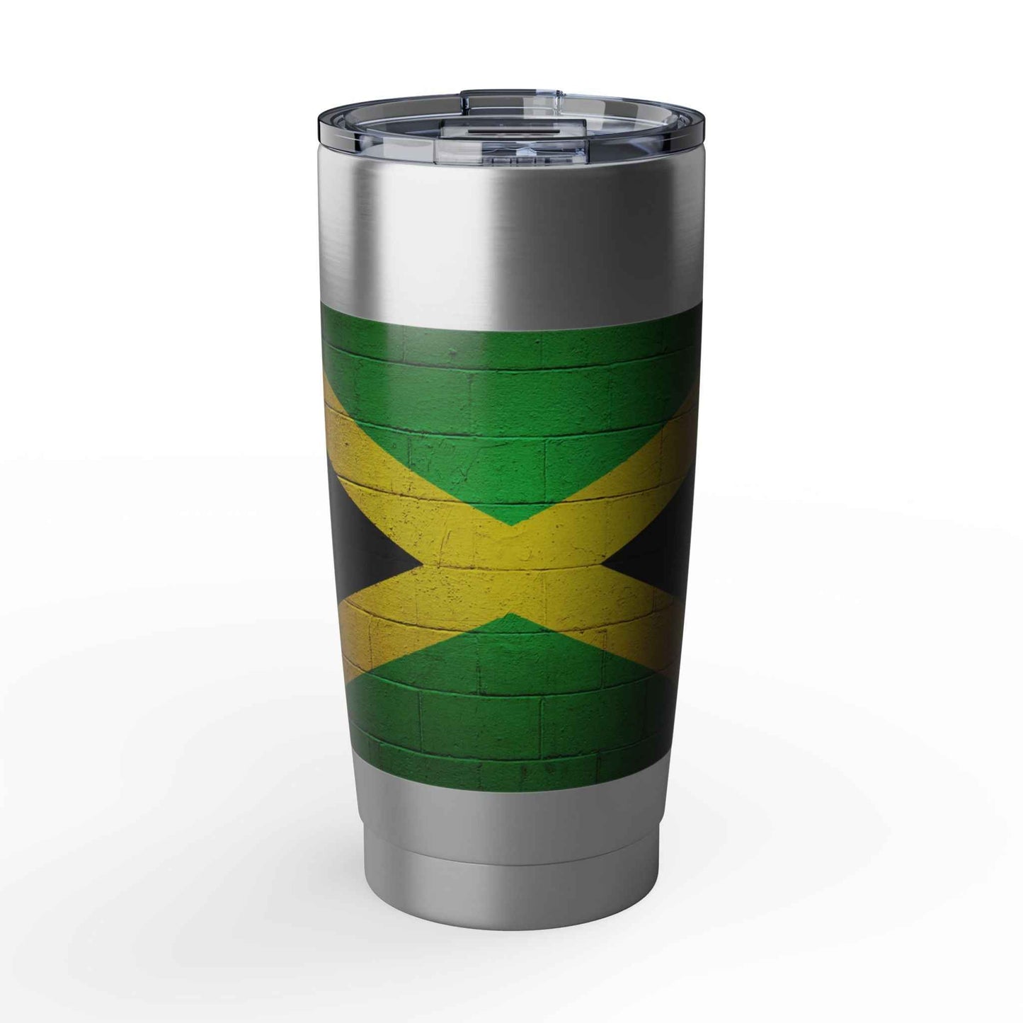 Jamaica Flag 20oz Stainless Tumbler — Vagabond Travel Cup