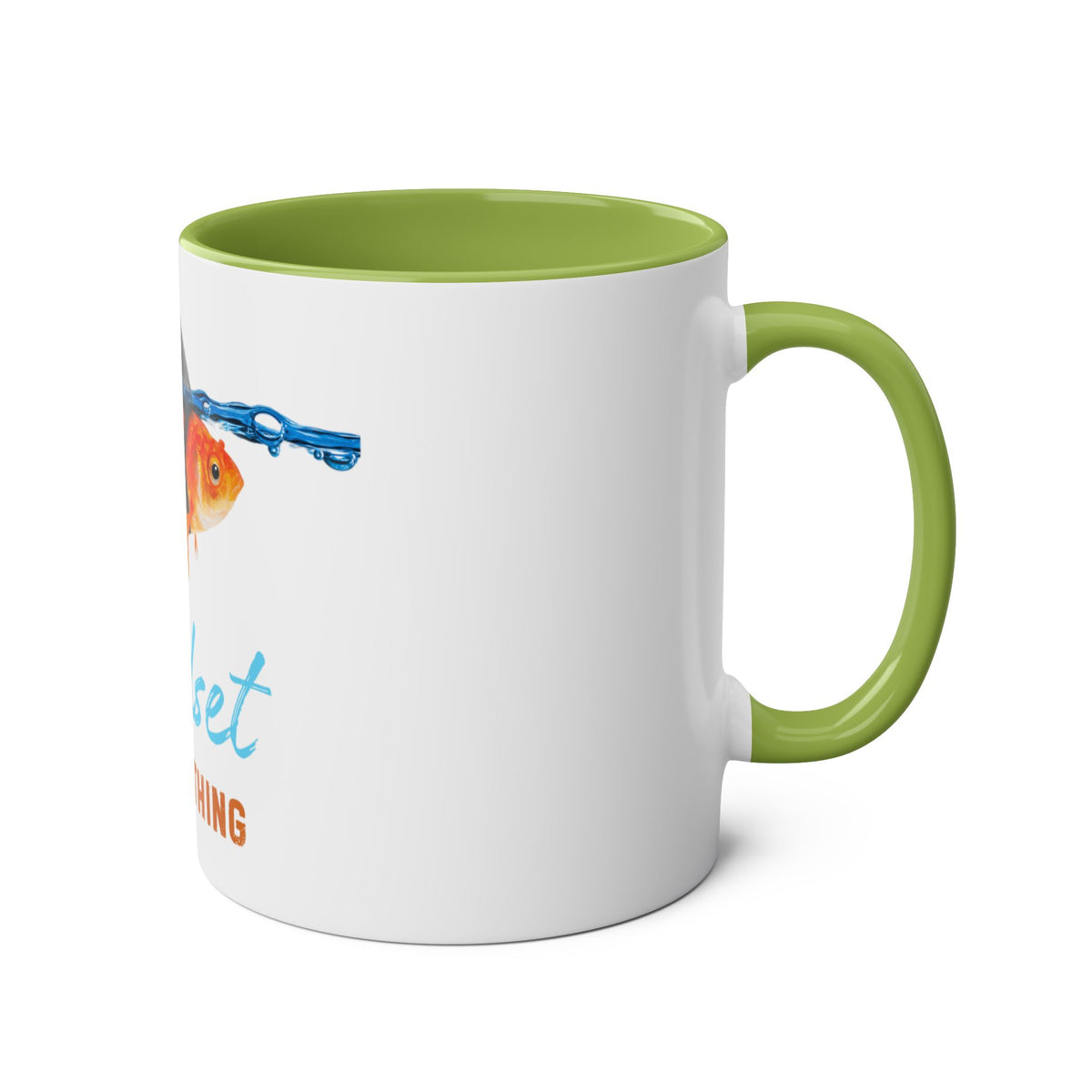 Mindset is Everything Two-Tone Coffee Mug, Birthday Gift, 7 Colors - Conscience Garment