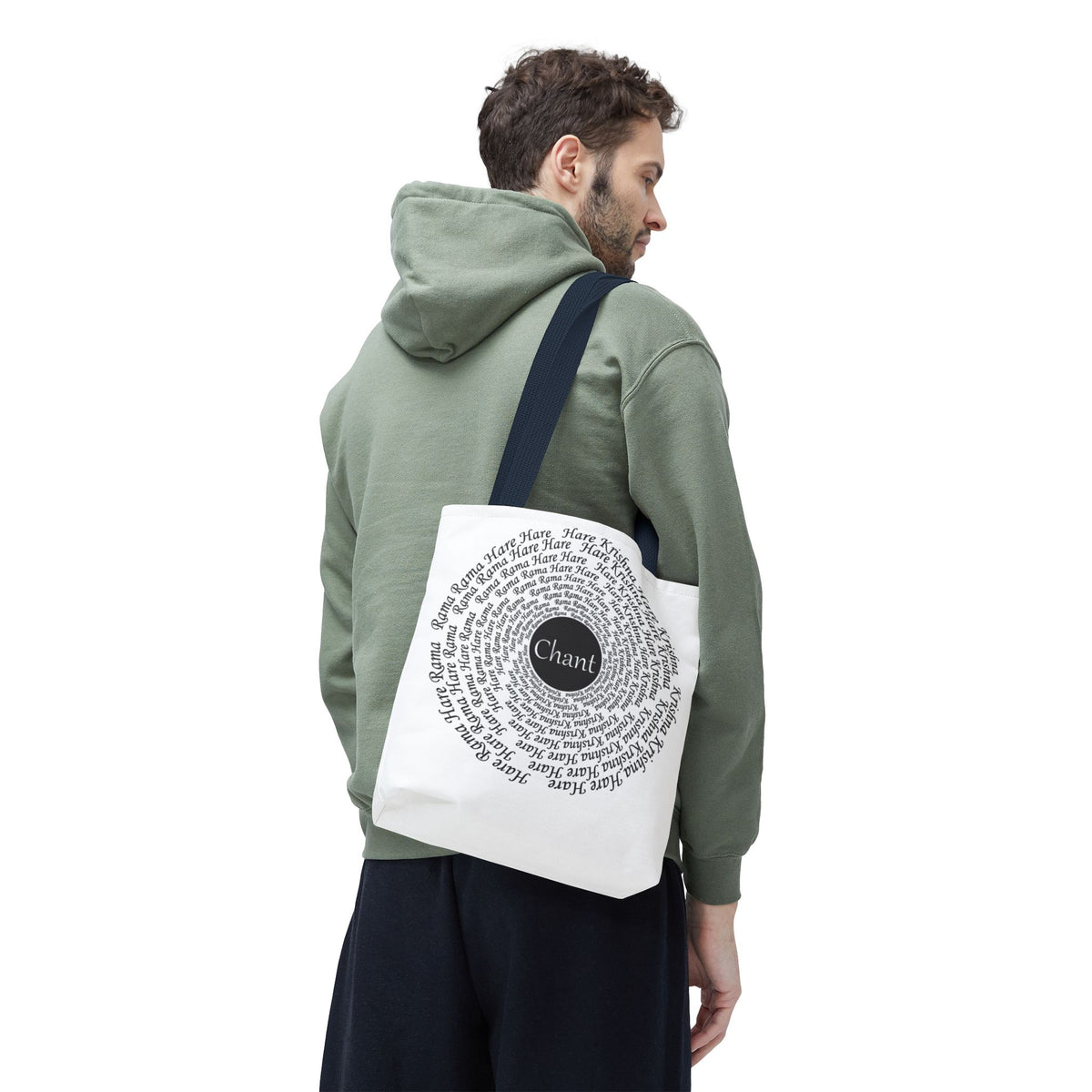 Hare Krishna Chant Mantra Meditation Tote Bag