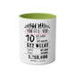10th Birthday Two-Tone Coffee Mug, 11oz