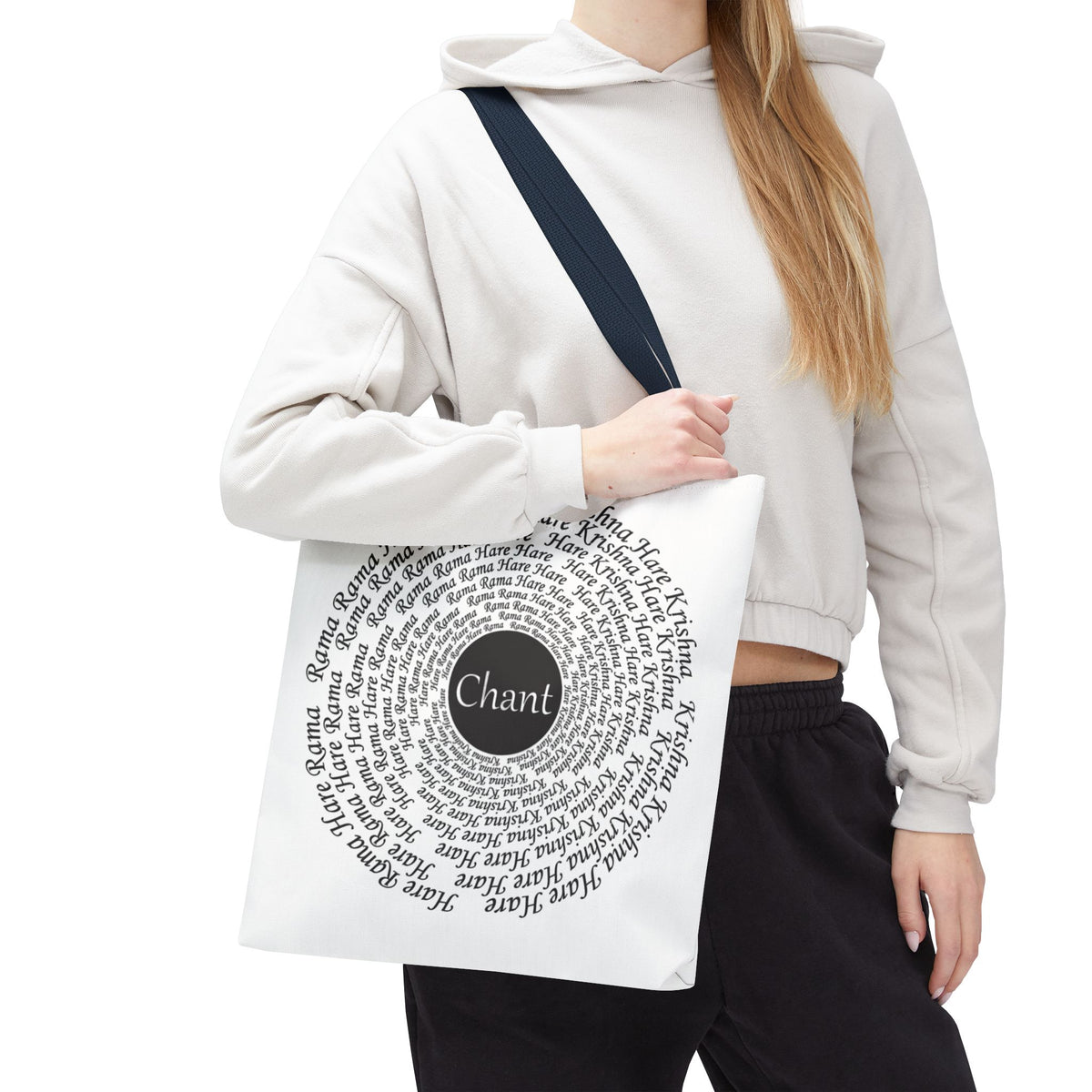 Hare Krishna Chant Mantra Meditation Tote Bag