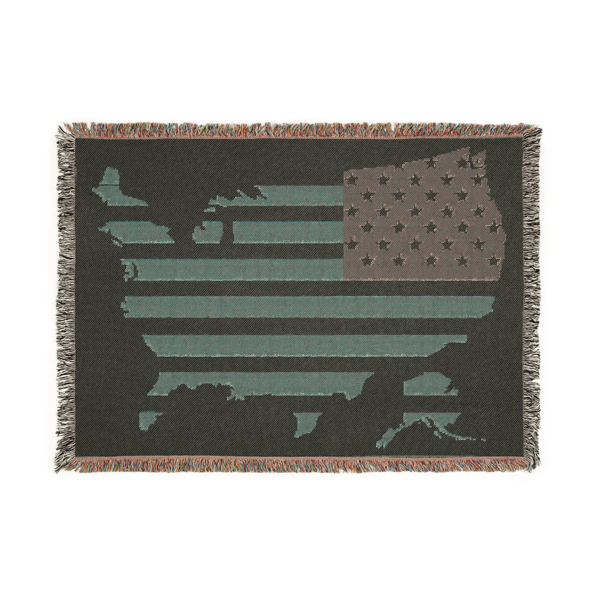 Woven Blanket - USA Blanket - Conscience Garment