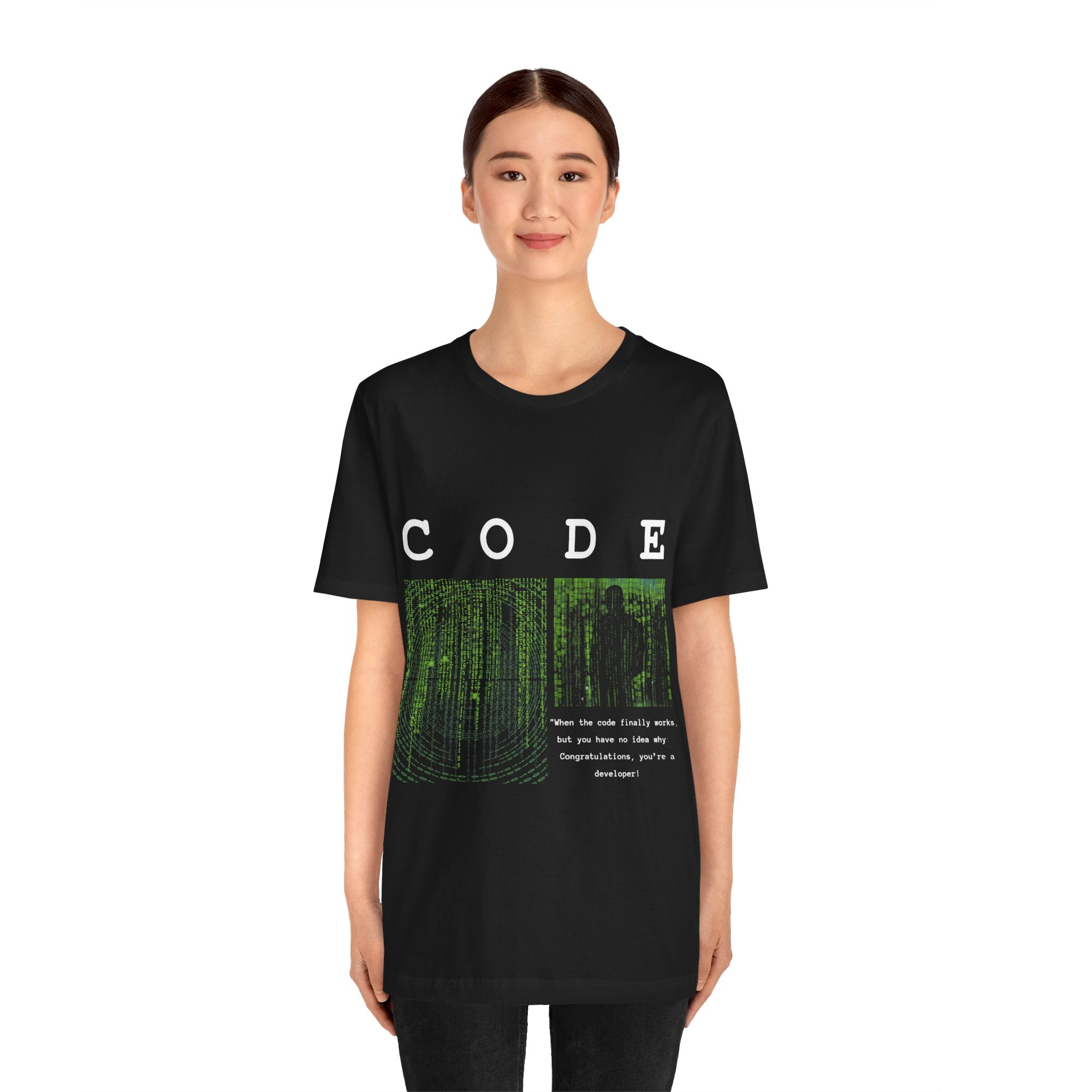 The Code - T-Shirt, Motivation, Mindfulness, Inspiration, Gift, Confidence, Geek, Graduation, University, Tech, Programmers