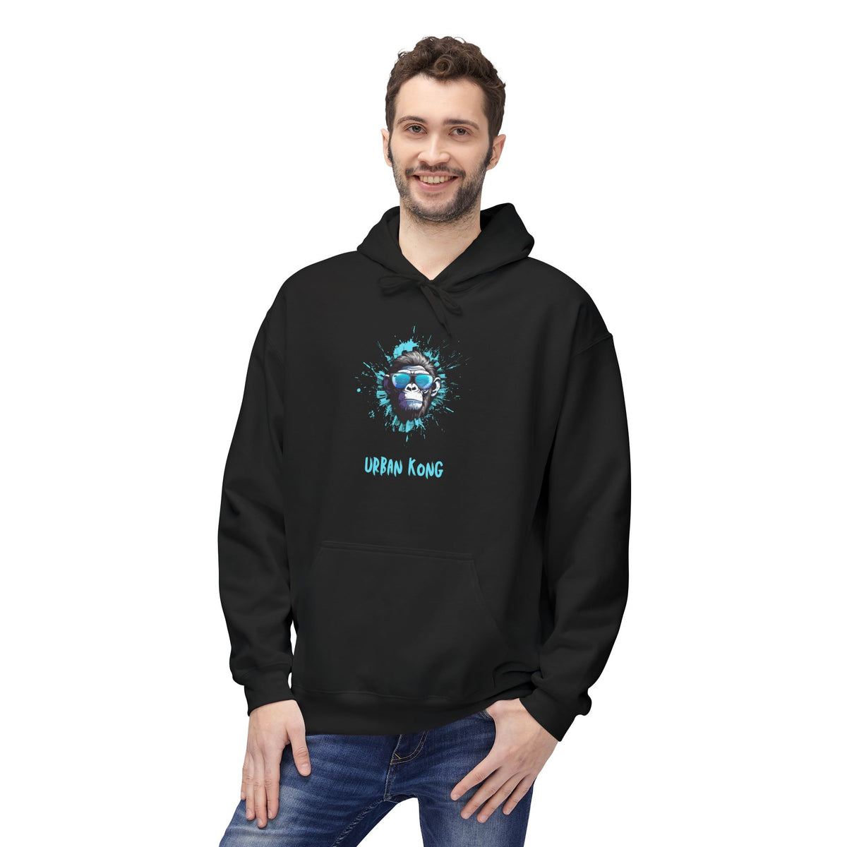 Urban Kong Graphic Hoodie — Cool Streetwear Gorilla Design