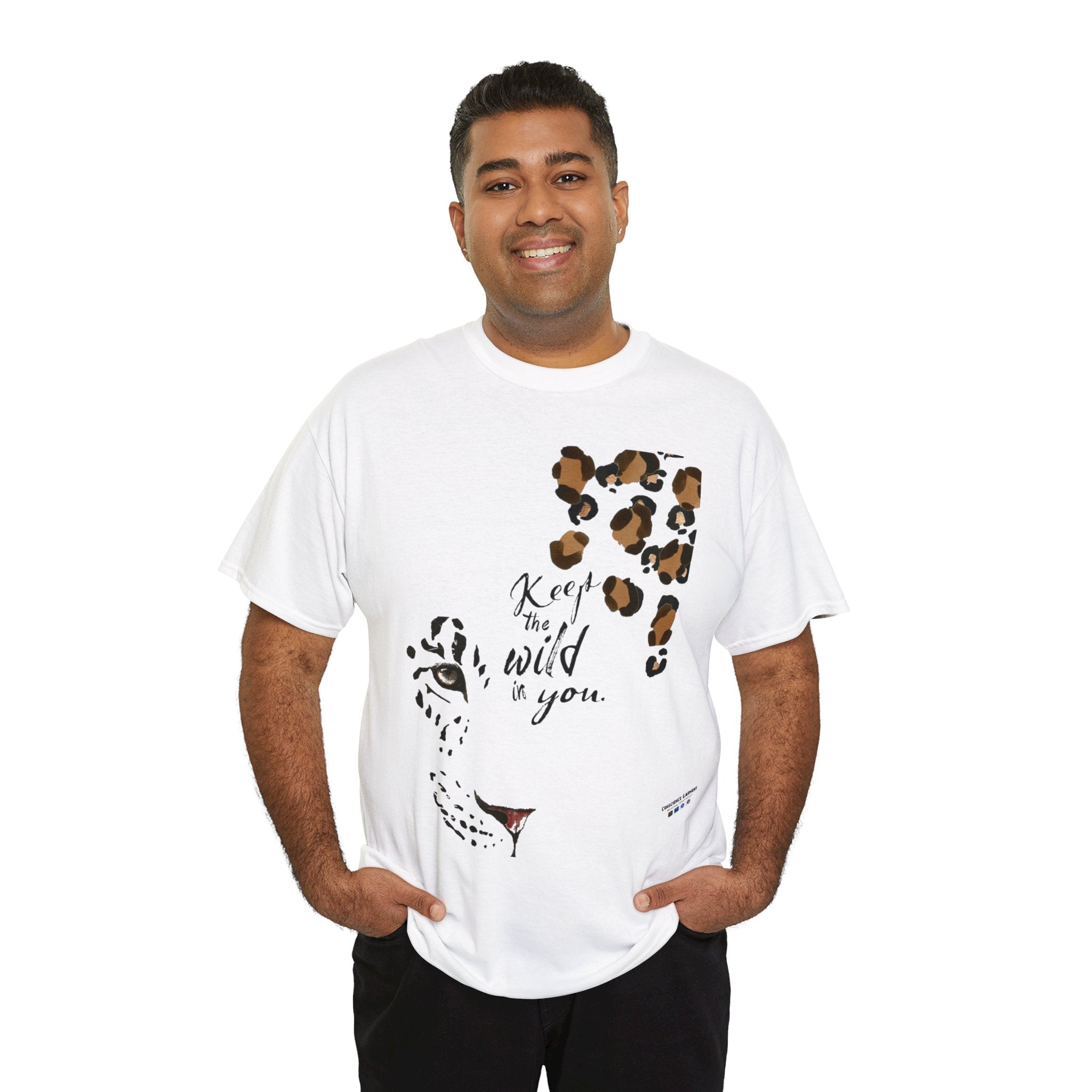 The Wild in You, Tiger, T Shirt, Lion, Nature, White, Ash, Sand, Sport Grey, Natural, Motivation, Inspiration, Mindfulness