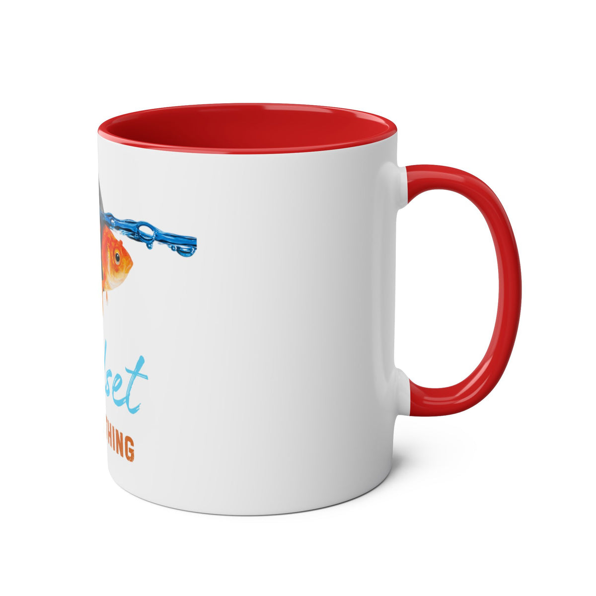 Mindset is Everything Two-Tone Coffee Mug, Birthday Gift, 7 Colors - Conscience Garment