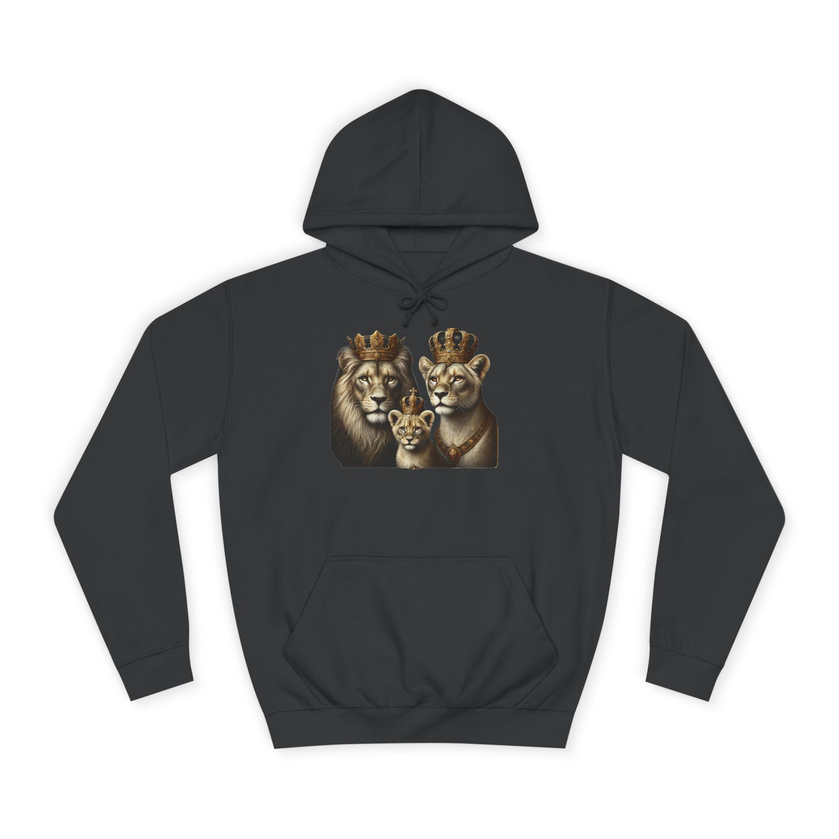 King of the Jungle Unisex College Hoodie - Conscience Garment