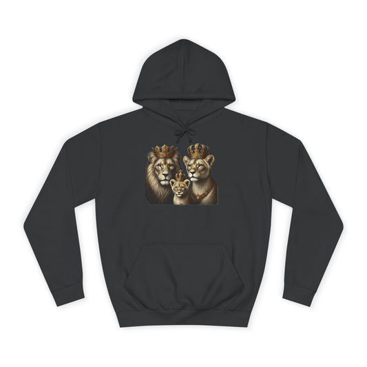 King of the Jungle Unisex College Hoodie - Conscience Garment