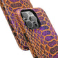 Purple-Gold Snake Skin Magnetic Impact Case
