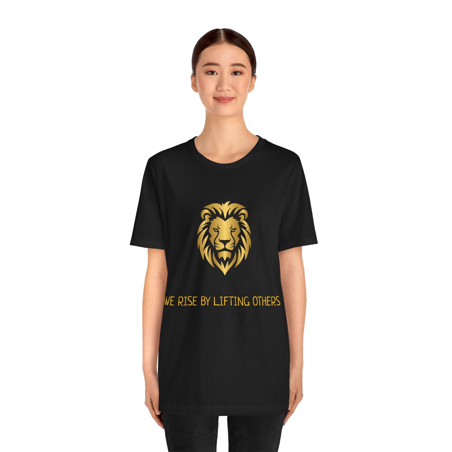 We rise by lifting others, Reggae Love Unisex T-shirt, Celebrate Unity, Peace, Culture, Music, Africa, Jamaica, Gift for Music Lovers, Festivals, and Holidays - Conscience Garment