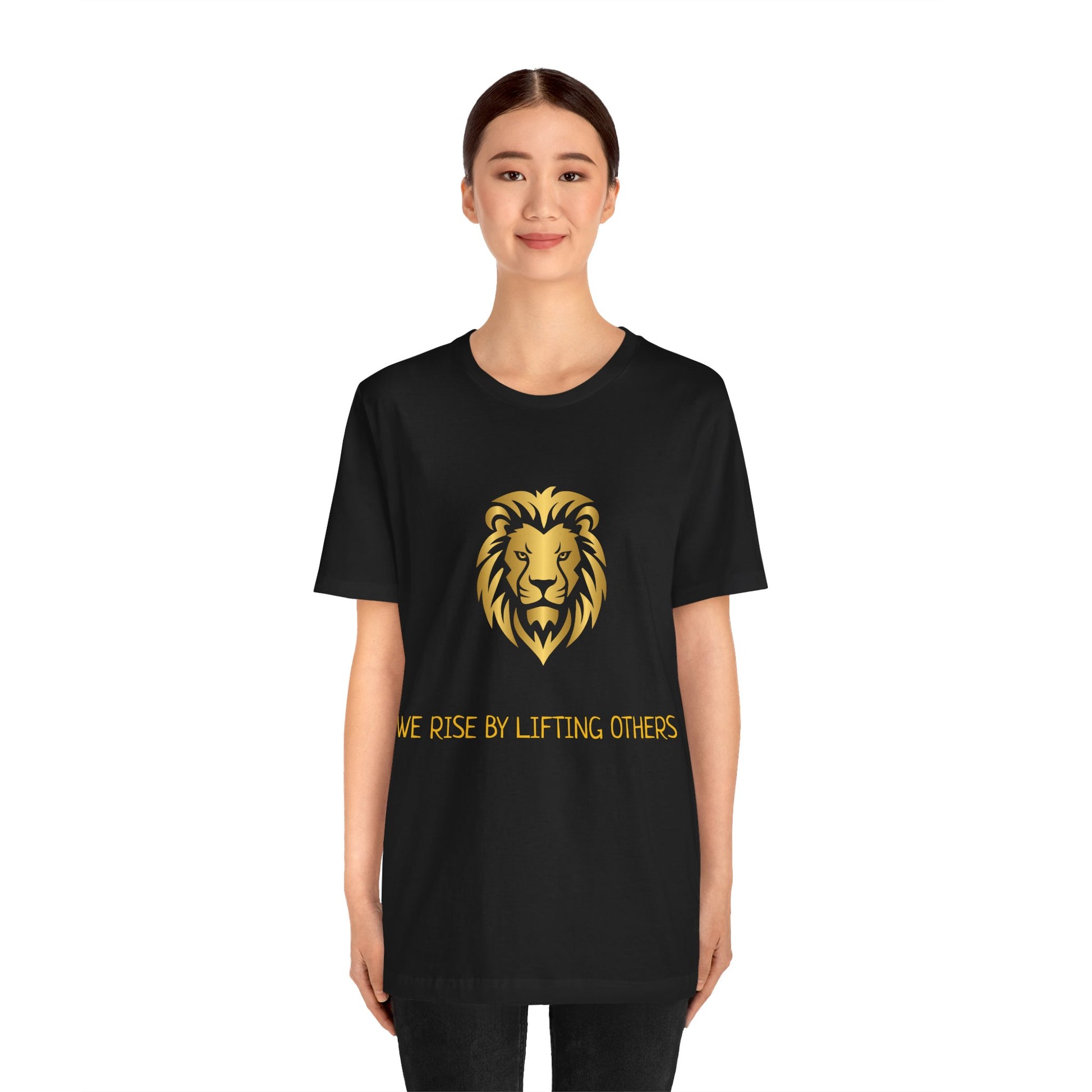 We rise by lifting others, Reggae Love Unisex T-shirt, Celebrate Unity, Peace, Culture, Music, Africa, Jamaica, Gift for Music Lovers, Festivals, and Holidays - Conscience Garment