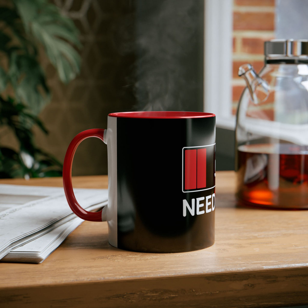 Chai Battery Gauge Mug 11oz - Conscience Garment