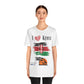 Kenya Love Unisex Jersey Tee - Celebrate Your Heritage! - Conscience Garment