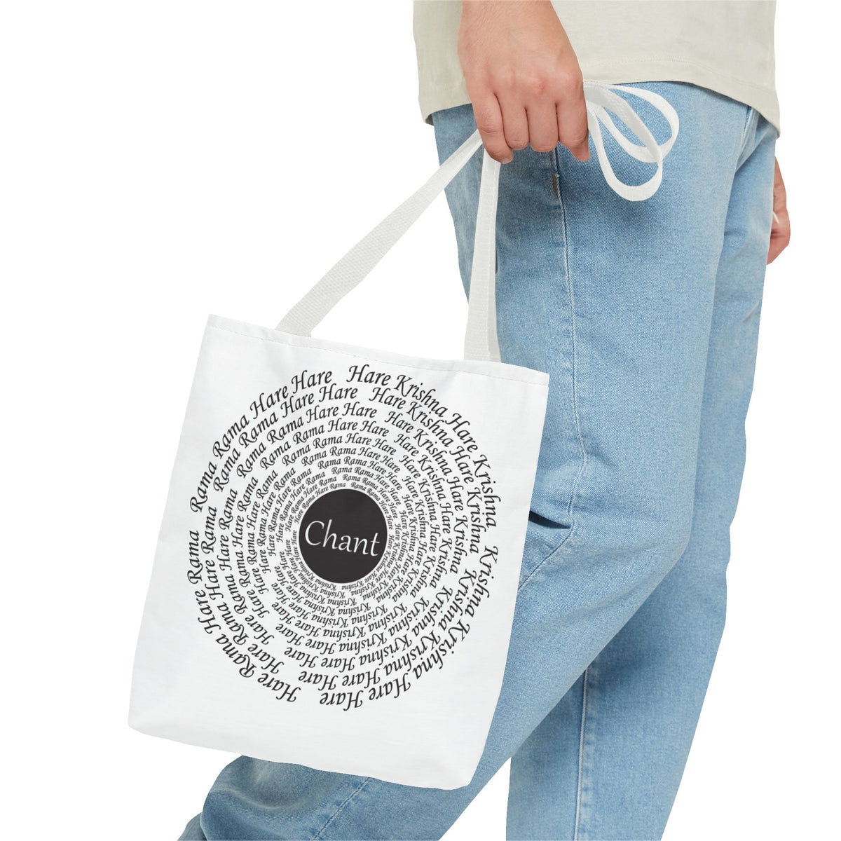 Hare Krishna Chant Mantra Meditation Tote Bag