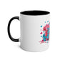 Love and Hearts Two-Tone Mug, 11oz - Conscience Garment