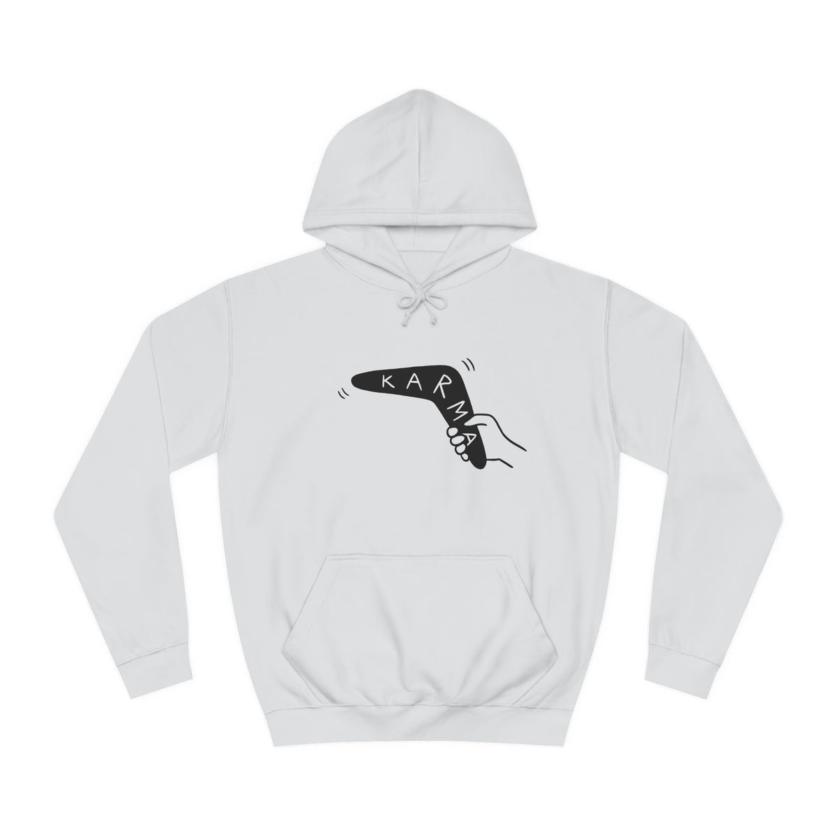 Funny Hoodie Karma Boomerang - Conscience Garment