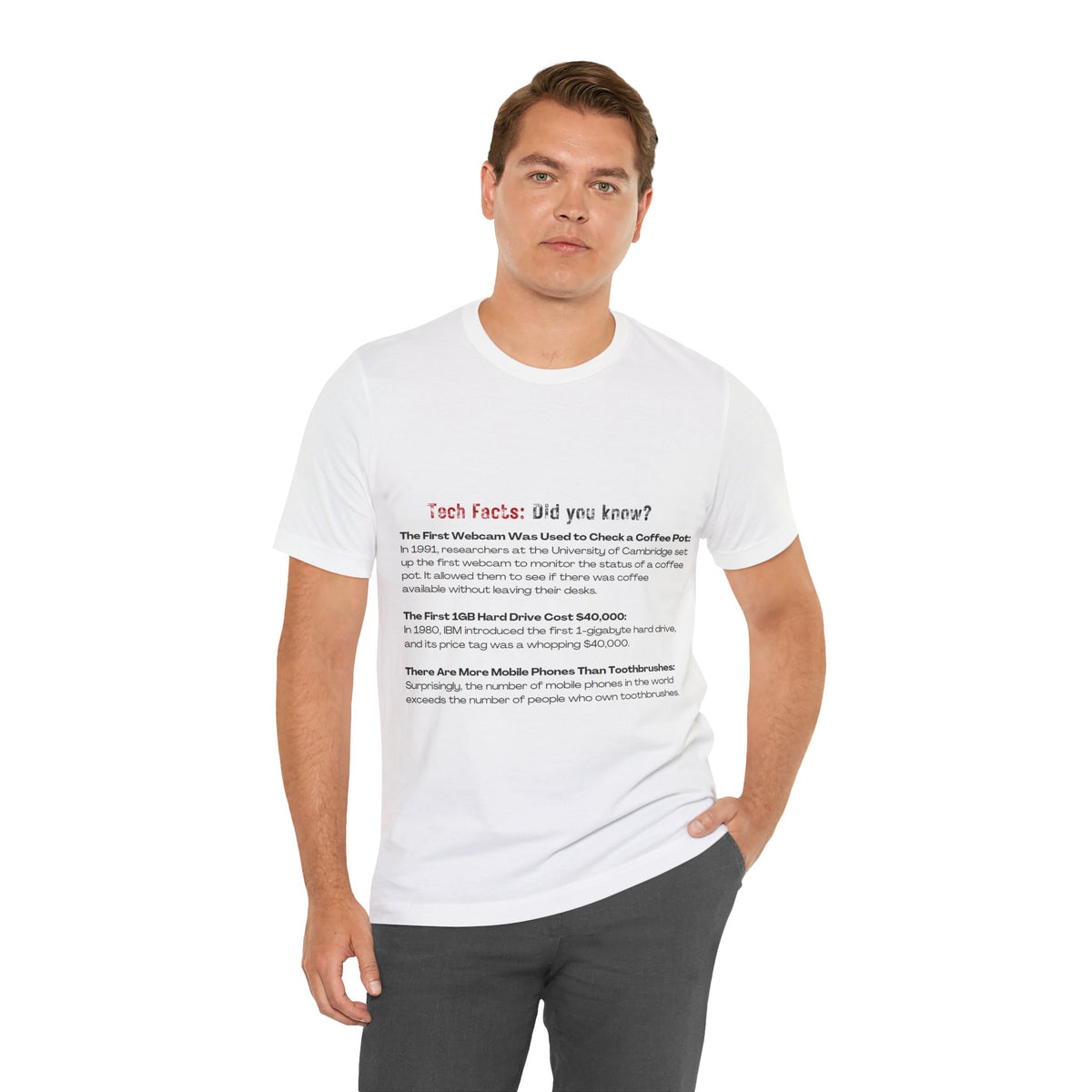 Tech Facts T-Shirt - Conscience Garment